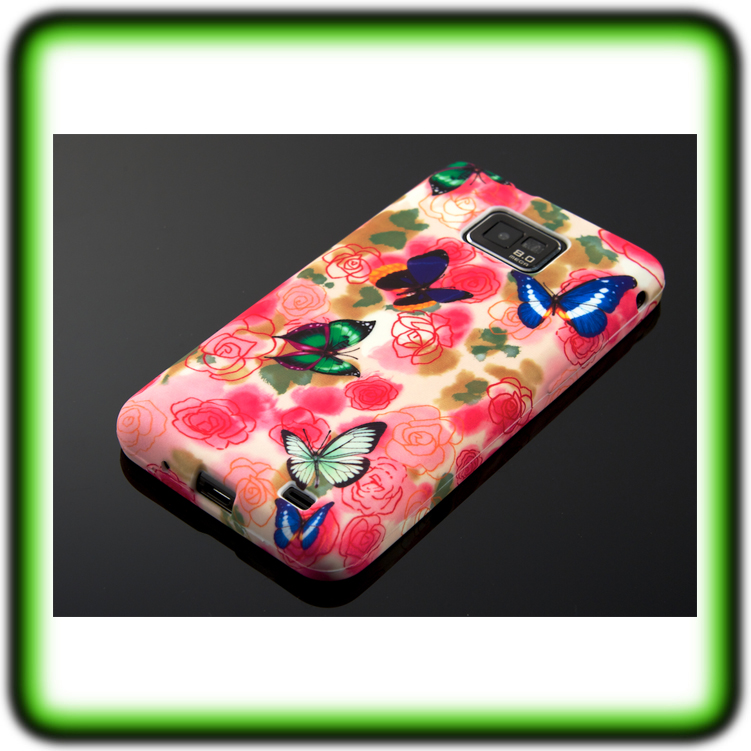 SAMSUNG-GALAXY-i9100-S2-SCHMETTERLING-TPU-CASE-Cover-Silikon-Huelle-Schutzhuelle